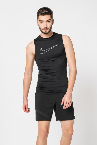 Nike Dri-Fit szűk fazonú logómintás sporttrikó férfi