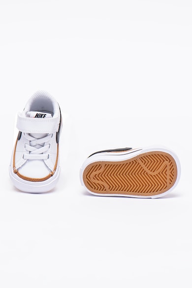Nike Court Legacy bőrsneaker textilbetétekkel Fiú