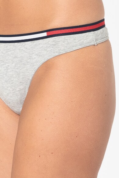 Tommy Hilfiger Modáltartalmú tanga kontrasztos derékpánttal női