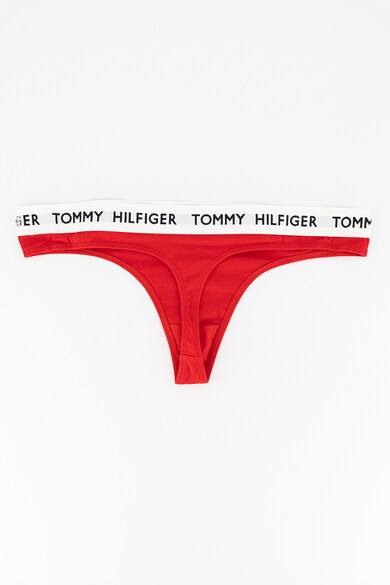 Tommy Hilfiger Chiloti tanga cu banda logo in talie Femei