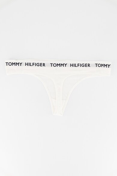 Tommy Hilfiger Chiloti tanga cu banda logo in talie Femei