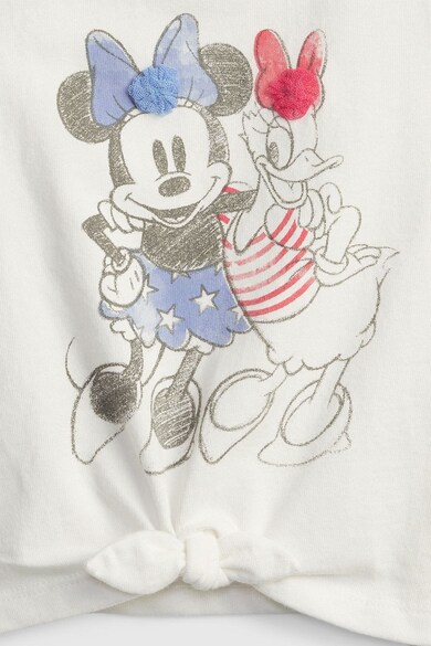 GAP Top din bumbac cu model Minnie Mouse&Daisy Duck Fete