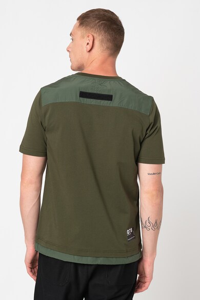 Diesel Tricou cu decolteu la baza gatului si buzunar pe piept T-Army Barbati