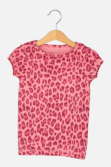 GAP Pijama din bumbac organic cu imprimeu leopard Fete