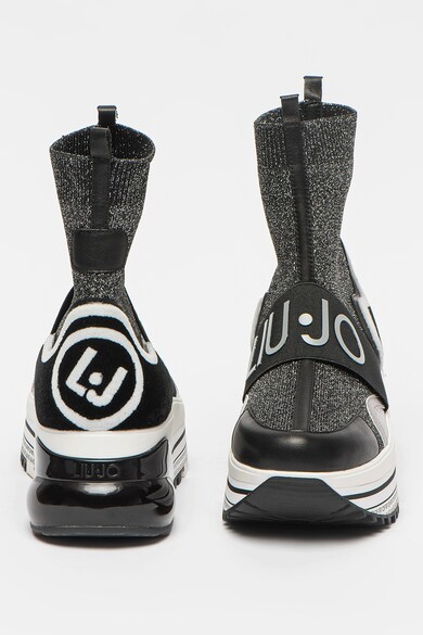 Liu Jo Pantofi sport mid-cut cu aspect stralucitor Air Maxi 9 Femei