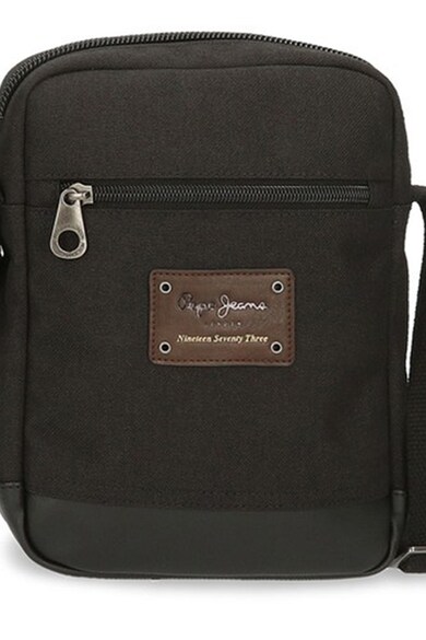 Pepe Jeans London Geanta crossbody cu buzunar frontal cu fermoar Dalton Barbati