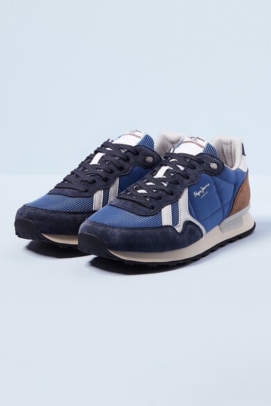 Pepe Jeans London Pantofi sport cu model colorblock Barbati