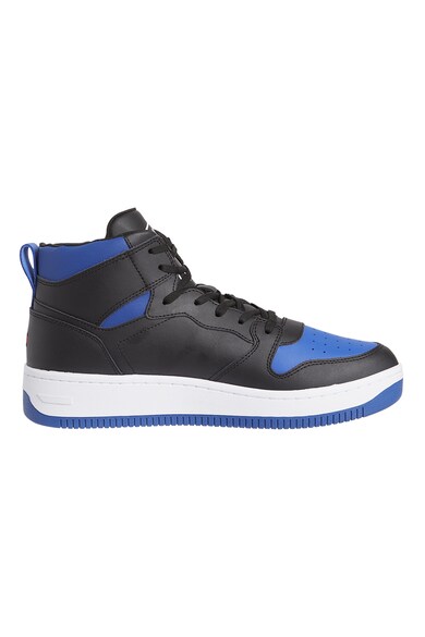 Tommy Jeans Pantofi sport high-top cu insertii de piele ecologica Signature Barbati