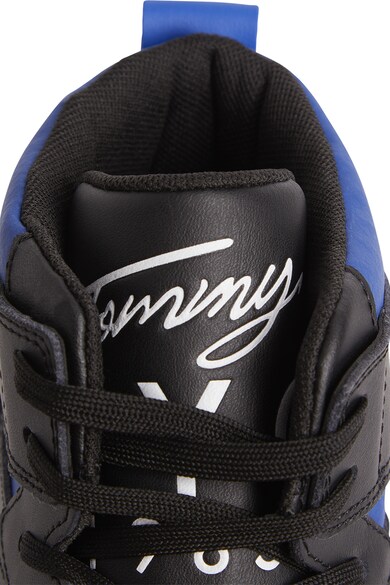 Tommy Jeans Pantofi sport high-top cu insertii de piele ecologica Signature Barbati