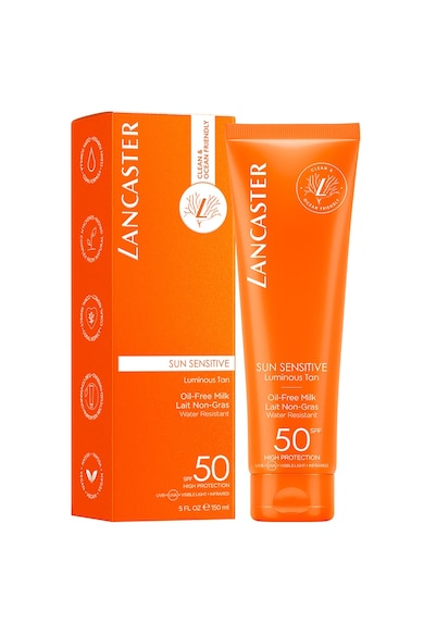 Lancaster Lotiune pentru plaja  Oil-Free Body Milk, SPF 50, 150 ml Femei