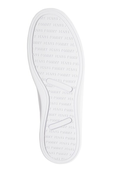 Tommy Jeans Pantofi sport de piele cu garnitura cu irizatii Femei