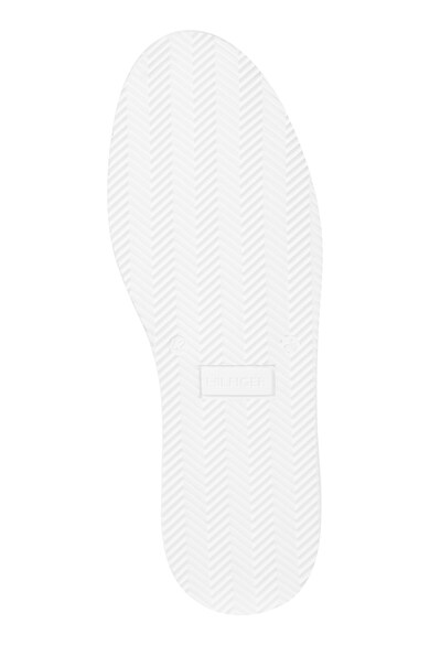 Tommy Hilfiger Pantofi sport low-top din piele cu garnitura contrastanta pe toc Barbati