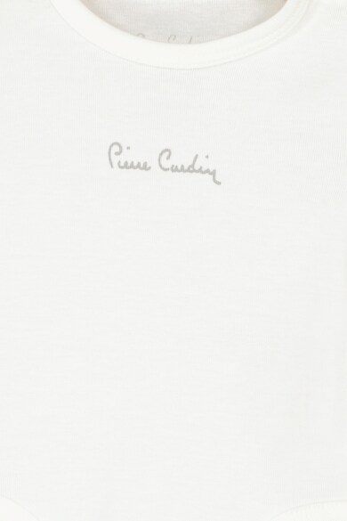 Pierre Cardin Baby Body din bumbac cu broderie logo Fete