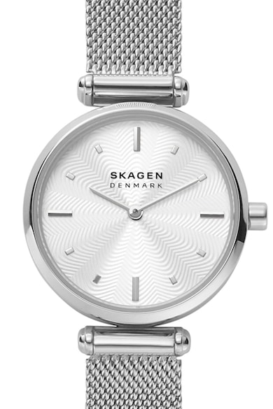 Skagen Ceas de otel inoxidabil cu bratara cu model plasa Femei