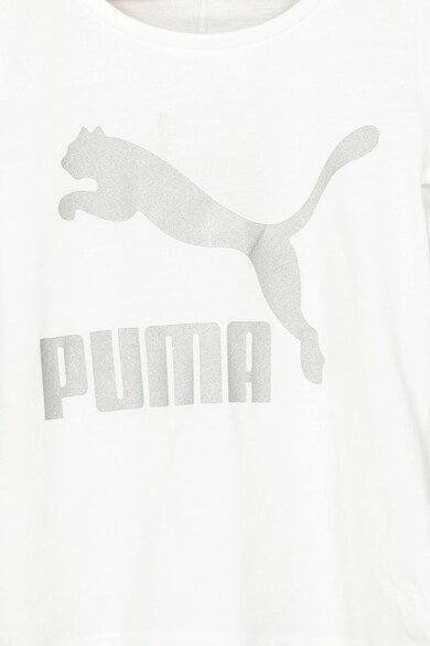 Puma Classics kerek nyakú logós póló Lány