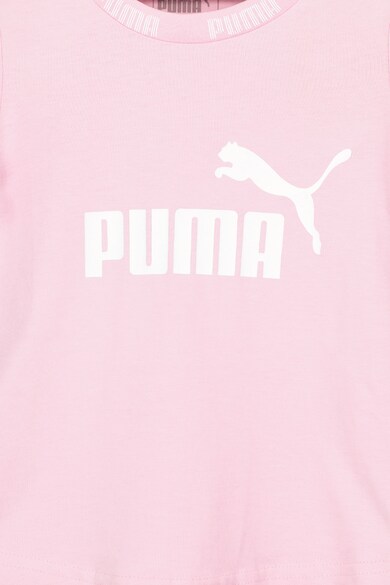Puma Amplified kerek nyakú logómintás póló Lány