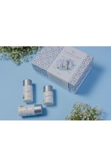 Viorica Set nr.3 pentru fata, Ten Tanar si Luminos:  Vie, Crema-gel hidratanta, 50ml & Crema regeneranta, 50 ml & Crema revitalizanta ochi, 30 ml Femei