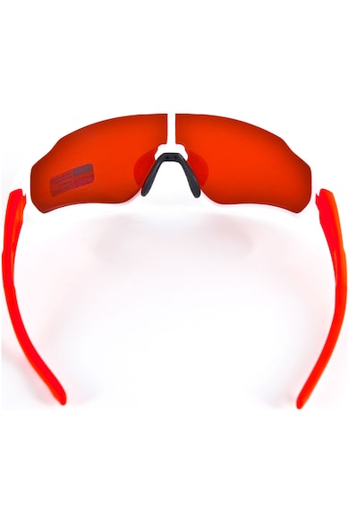 Rockbros 10162 polarizált sportszemüveg, fehér-piros keret férfi