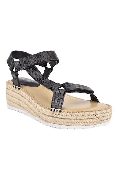 NINE WEST Sandale wedge cu velcro Glampin Femei