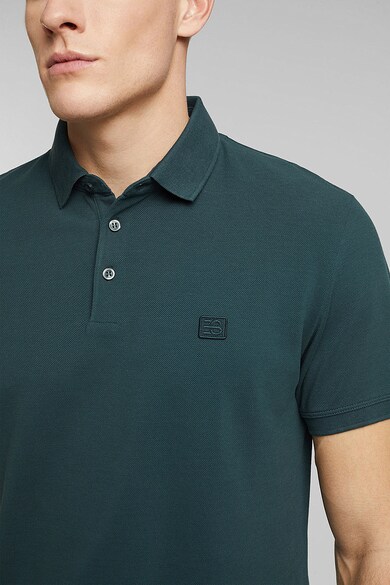 Esprit Tricou polo slim fit de bumbac organic Barbati