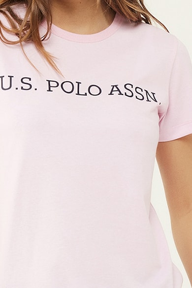 U.S. Polo Assn. Домашна памучна тениска с лого Жени