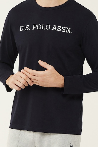 U.S. Polo Assn. Горна пижама с лого Мъже