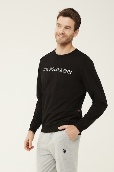 U.S. Polo Assn. Горна част на пижама тип блуза с лого Мъже