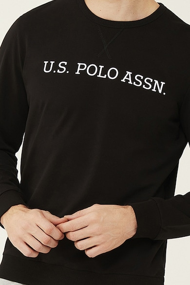 U.S. Polo Assn. Logómintás pizsamafelső férfi