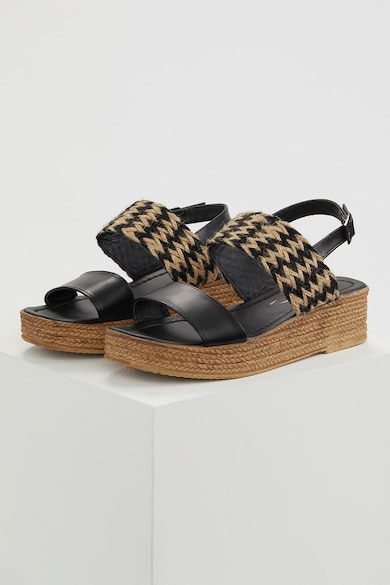 DeFacto Sandale slingback cu talpa wedge Femei