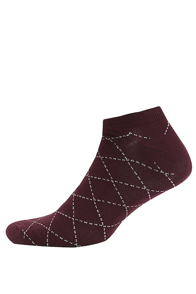 DeFacto Карирани чорапи до глезена - 3 чифта Мъже