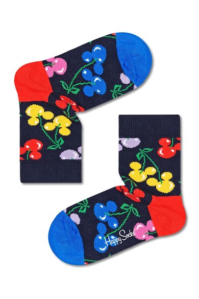 Happy Socks Къси чорапи с анимирани шарки - 3 чифта Момичета