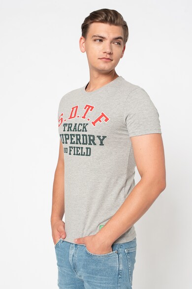SUPERDRY Tricou slim fit cu imprimeu Track&Field Barbati