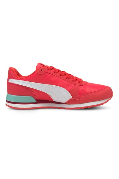 Puma Pantofi sport cu garnituri de piele ecologica ST Runner V2 Fete