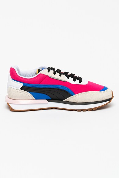 Puma Pantofi sport low-top cu model colorblock City Rider Femei