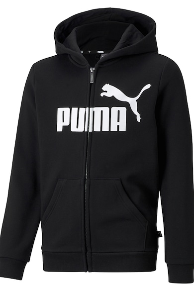 Puma Essentials logós cipzáros pulóver kapucnival Fiú