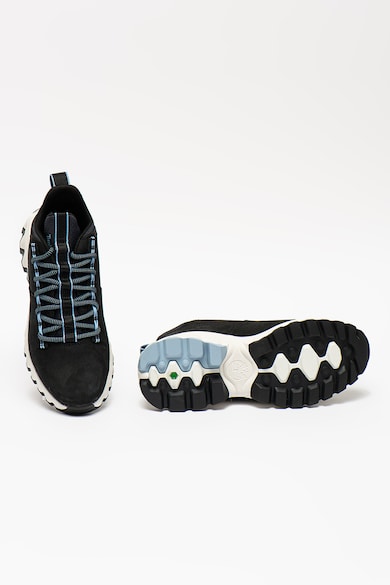 Timberland Кожени спортни обувки Edge Low от набук с текстил Жени