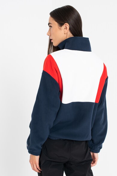 Tommy Jeans Bluza sport din fleece cu model colorblock Femei