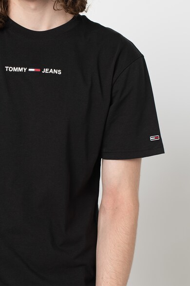 Tommy Jeans Tricou din amestec de bumbac organic cu logo Barbati