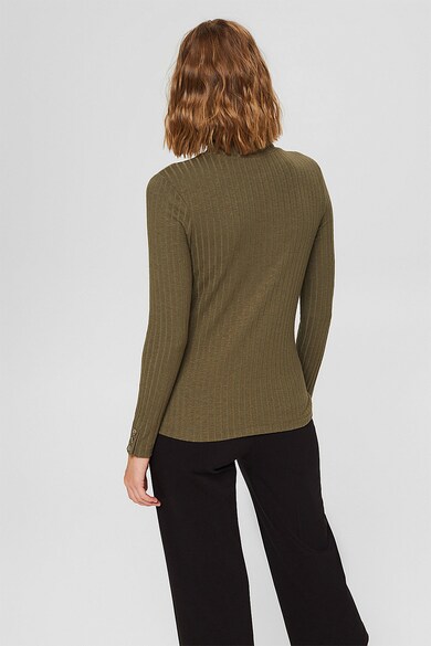 Esprit Рипсен пуловер с висока яка Жени