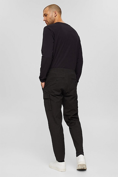 Esprit Панталон карго с органичен памук, над глезена Мъже