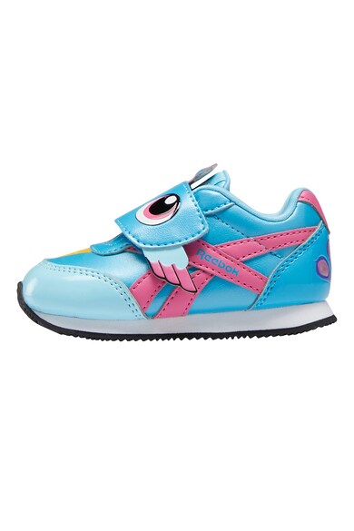 Reebok Pantofi sport cu inchidere velcro si imprimeu Fete