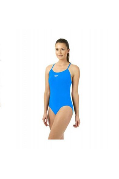 Speedo Costum de baie pentru femei  solid rippleback Albastru Femei