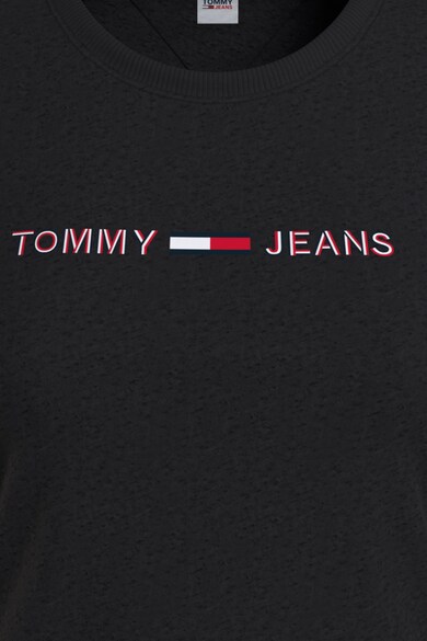 Tommy Jeans Tricou de bumbac organic cu decolteu rotund Femei