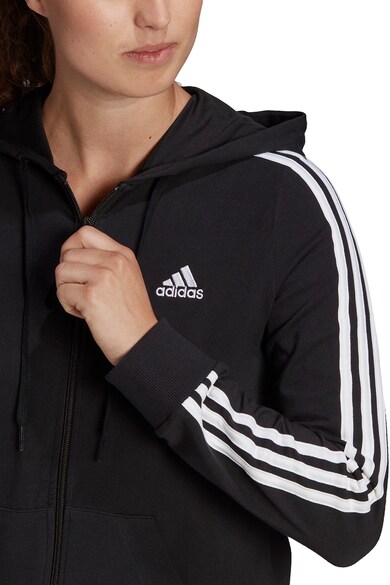 adidas Sportswear Hanorac cu fermoar si broderie logo Femei