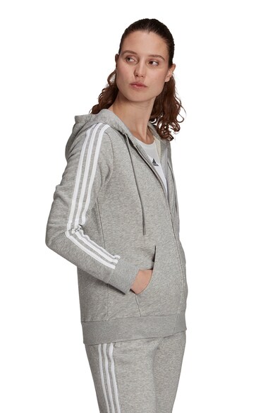 adidas Sportswear Hanorac cu fermoar si broderie logo Femei