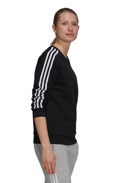 adidas Performance Bluza sport cu logo si decolteu la baza gatului Femei