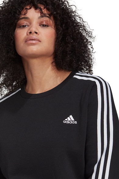 adidas Performance Bluza sport Essentials 3-Stripes Plus Size Femei