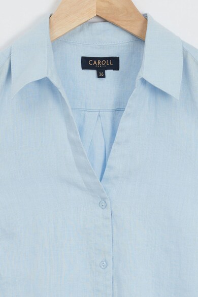 CAROLL Ленена риза с копчета Жени