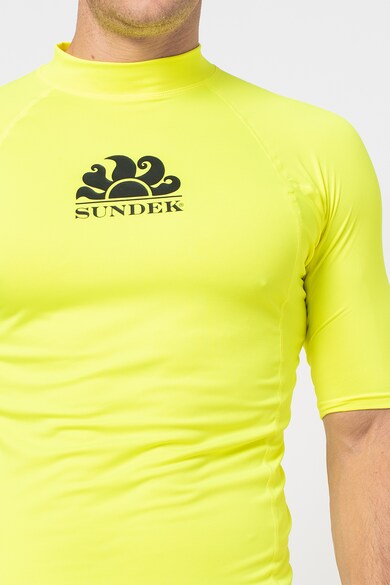 Sundek Тениска Rash Guard на лога с ръкави реглан Мъже