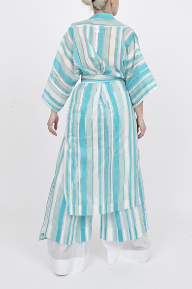 Edita Lupea Десенирано кимоно с асиметричен дизайн Жени